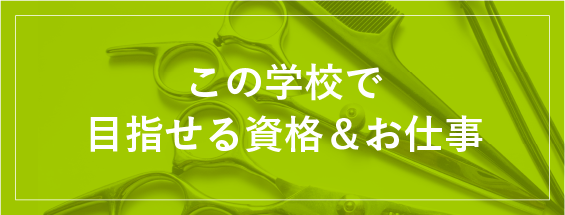 この学校で目指せる資格＆お仕事