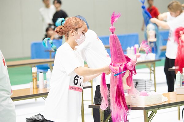 第17回「全国理容美容学校学生技術大会」東北地区大会